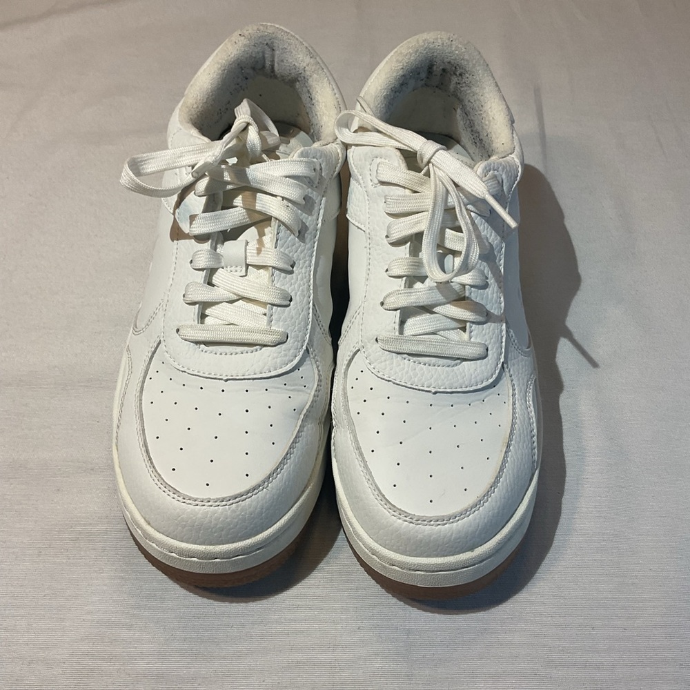 Alo Yoga Recovey Mode Shoes Sneakers Pure White Size M8 W9.5 Comfy Lace Tie-Up - Picture 2 of 10